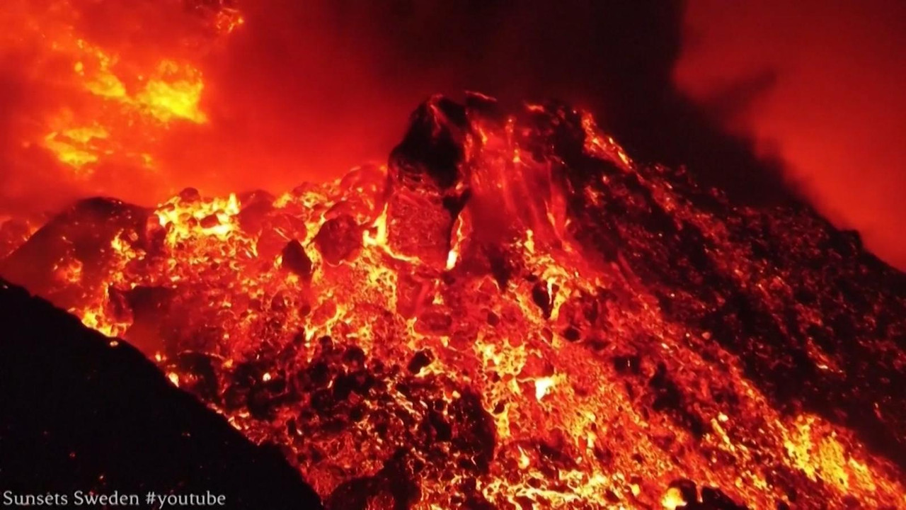 Volcán de La Palma emite azufre elemental, es un cambio importante