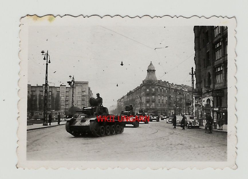 Orig.Foto WK2 Ungarn ungarische Panzer Toldi Mór