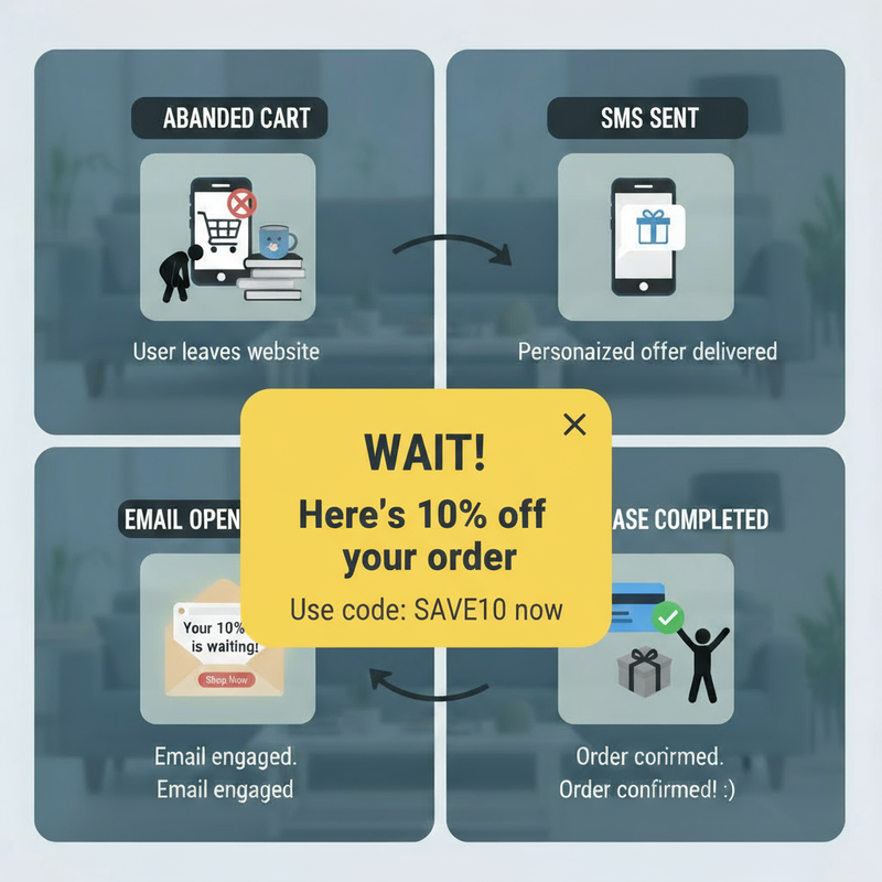 Ecommerce Cart Recovery Visual