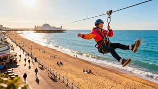 Brighton: Zip Wire Experience Ticket