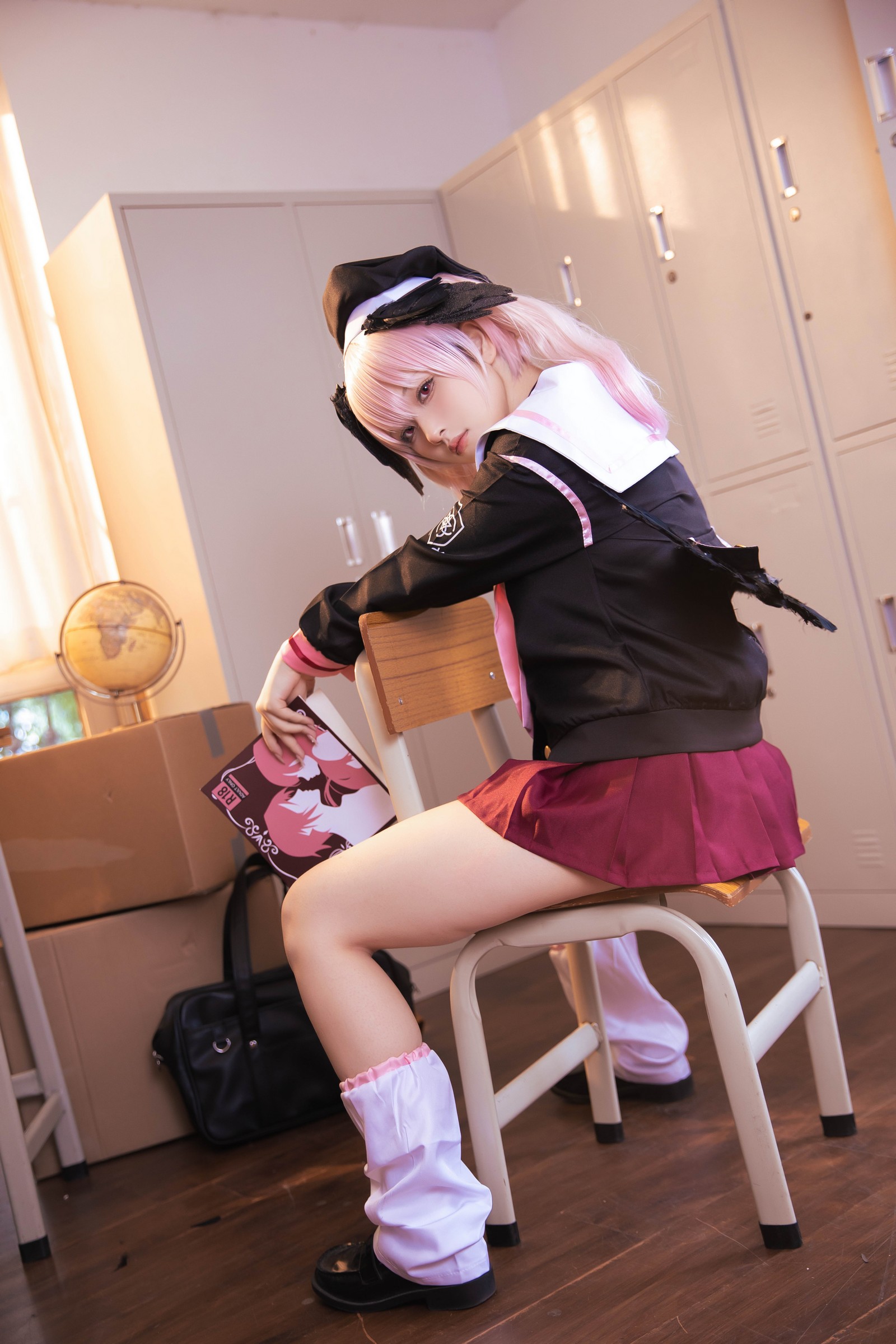 屿鱼 Yuyu 下江小春 原皮 Cosplay 写真图集（33P｜164MB）插图1