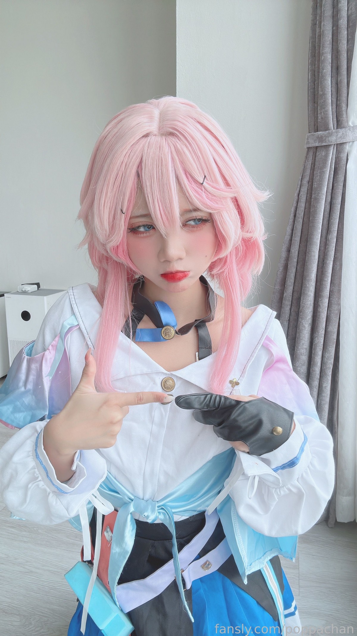 PoppaChan March 7th Cosplay (Honkai Star Rail) – 27 Photos 29MB插图