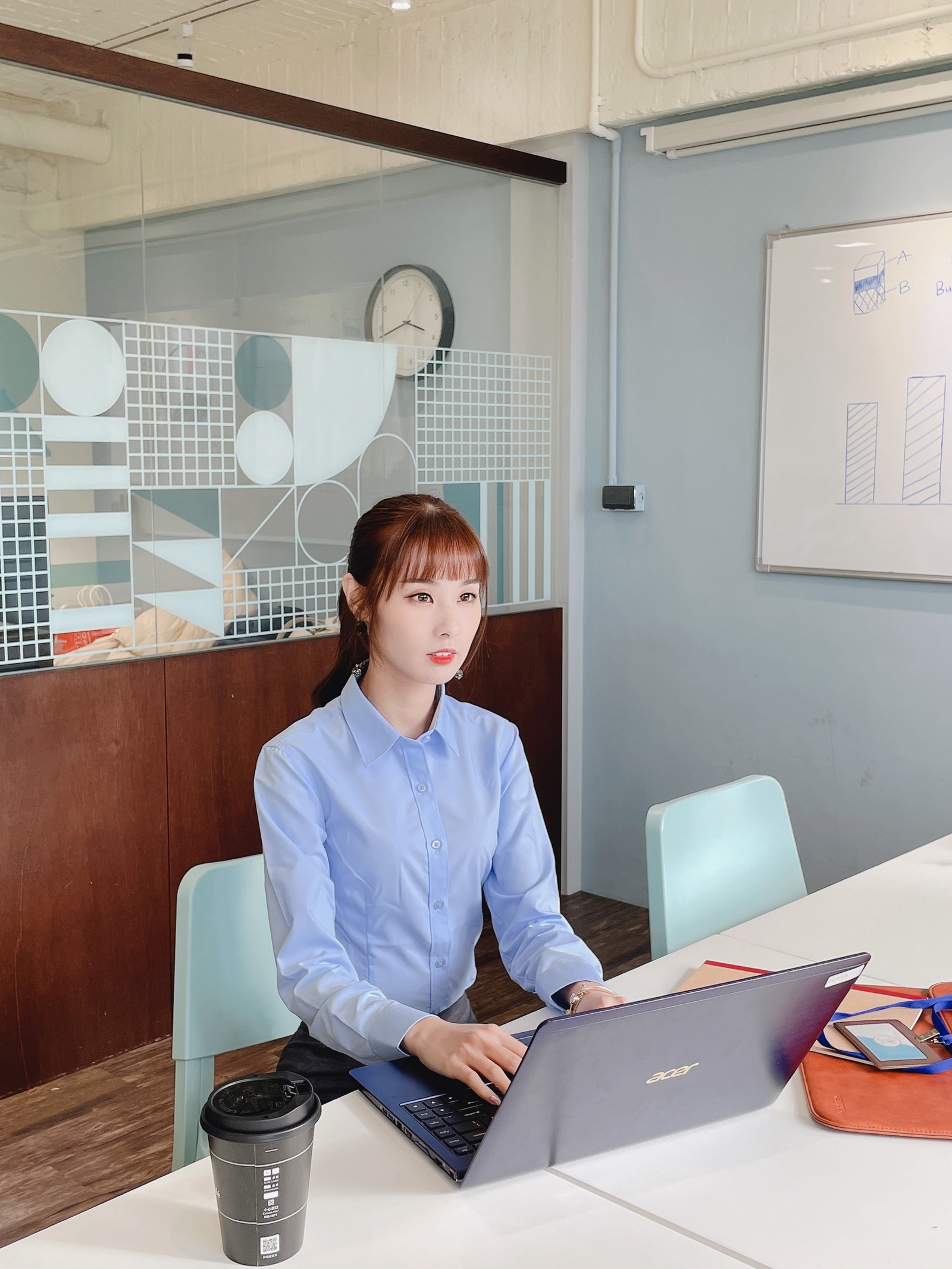 泥泥汝 OL 女郎 B 主题 写真＋视频合集｜高人气职业风作品（350P｜12V｜840MB）插图6