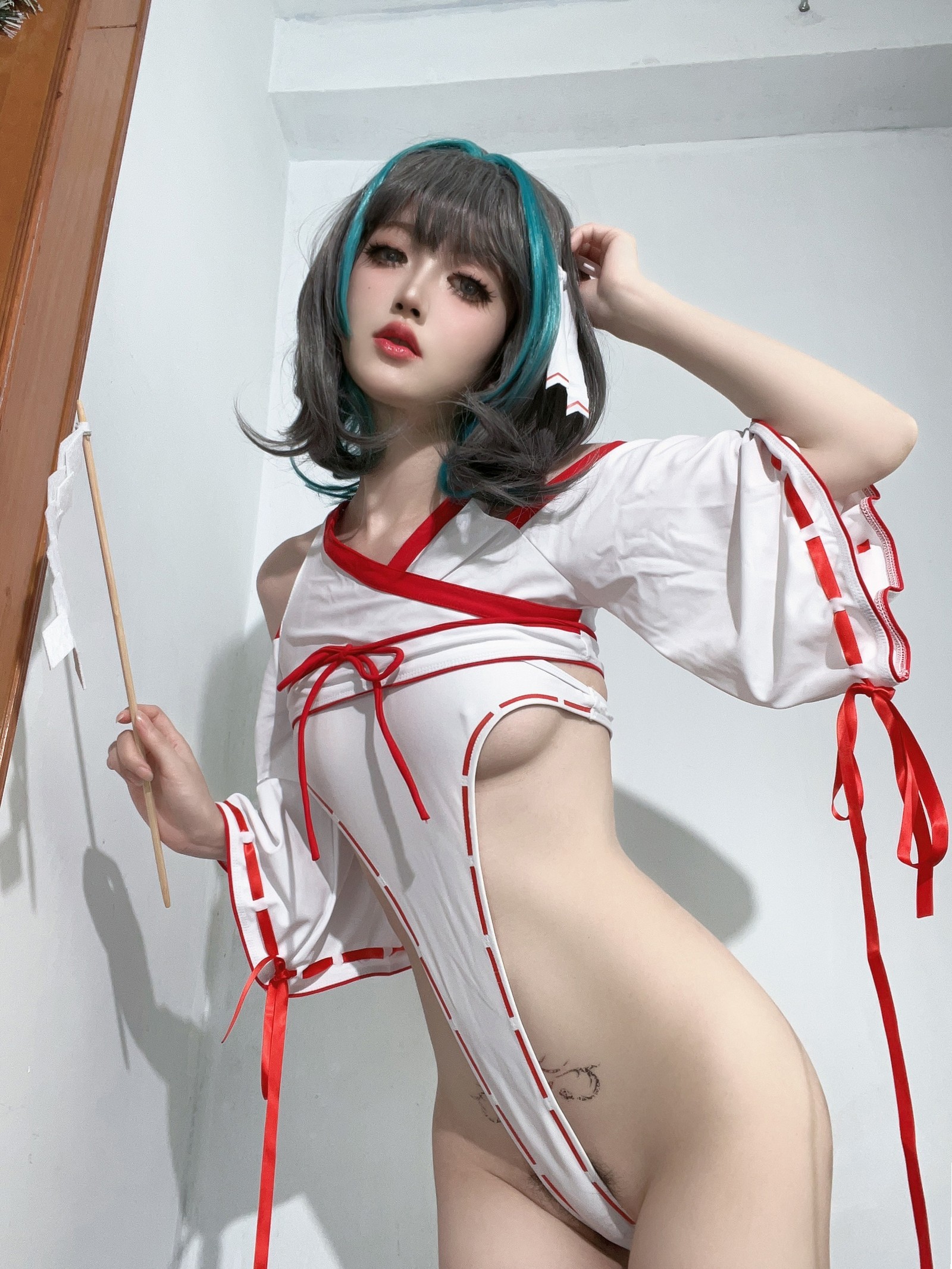 趴趴捣蛋陌 柴郡 Cosplay 写真合集｜高人气角色 高清写真＋视频（91P＋1V｜739MB）插图7