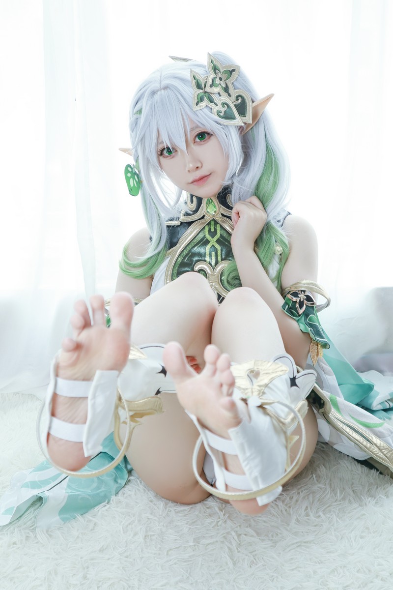 Asagiriai（愛ちゃん）纳西妲 Cosplay写真图集 原神角色高清图集 37P (409MB)插图2