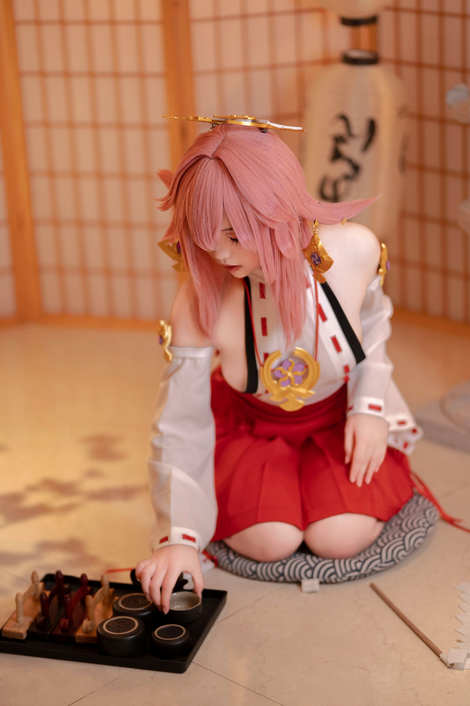 Bangni邦尼 – 八重神子 Cosplay 高清写真集（99P-782MB）原神主题插图9