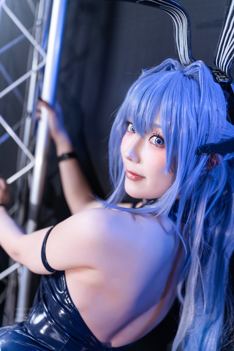 切切Celia 花园兔女郎 Bunny Cosplay 高清写真图集 41P插图4