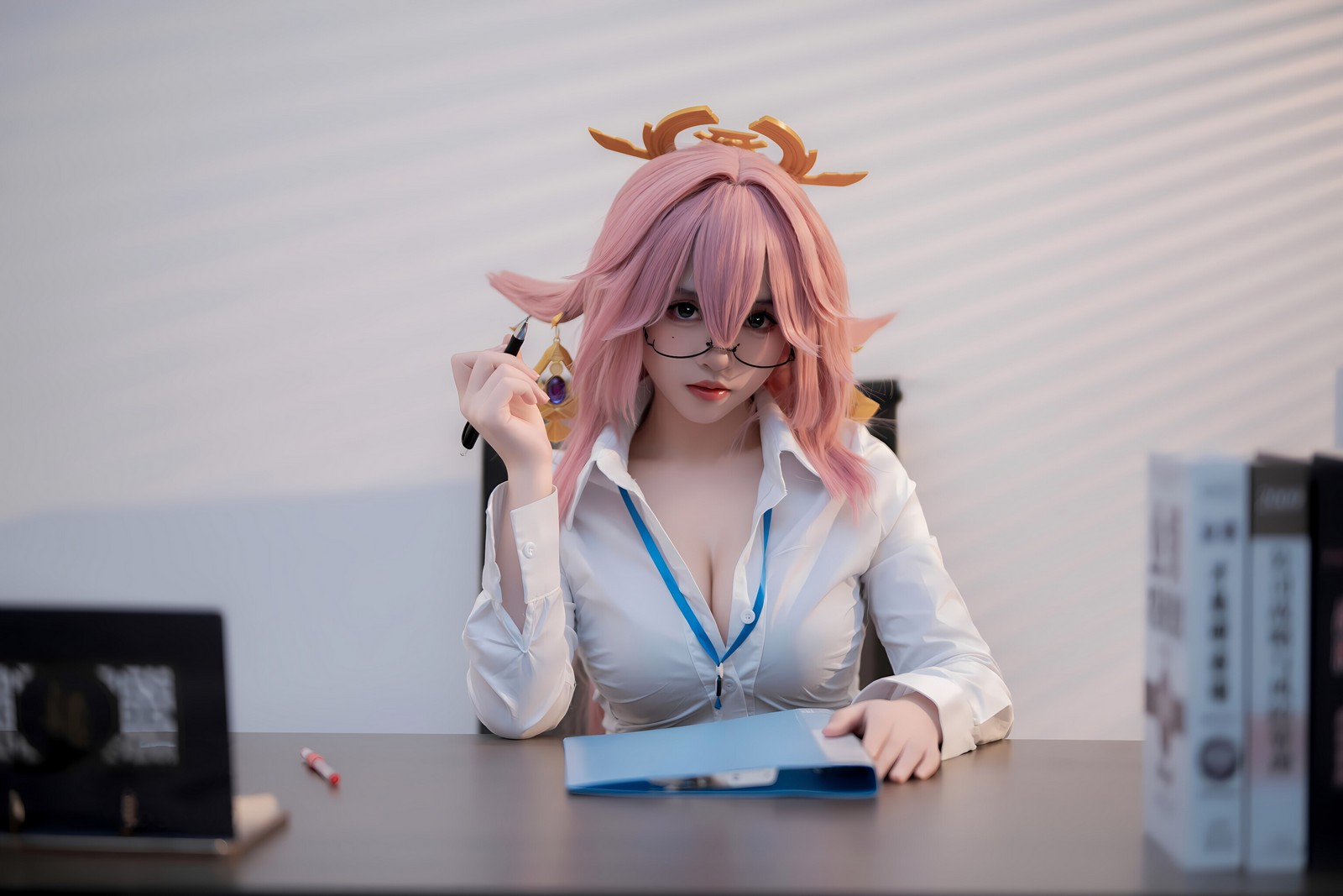 Bangni邦尼 – 面试主题 写真集（85P-16V-1.05GB）剧情向插图5