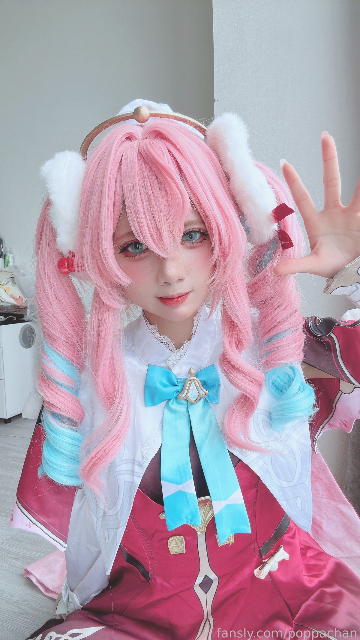 PoppaChan Hyacine Cosplay Set – 25 Photos 32MB插图1