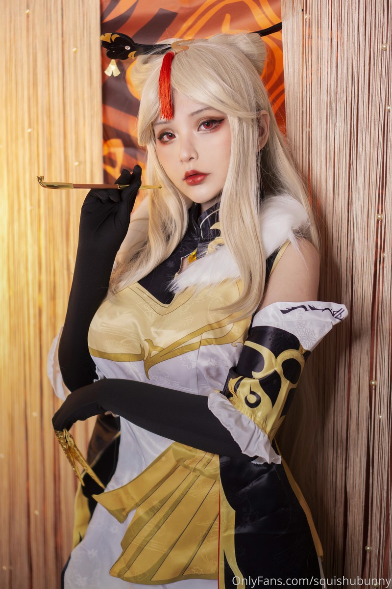 Hana Bunny 凝光 Cosplay写真｜原神 Ningguang 高清图片合集[11P-41.3M]
