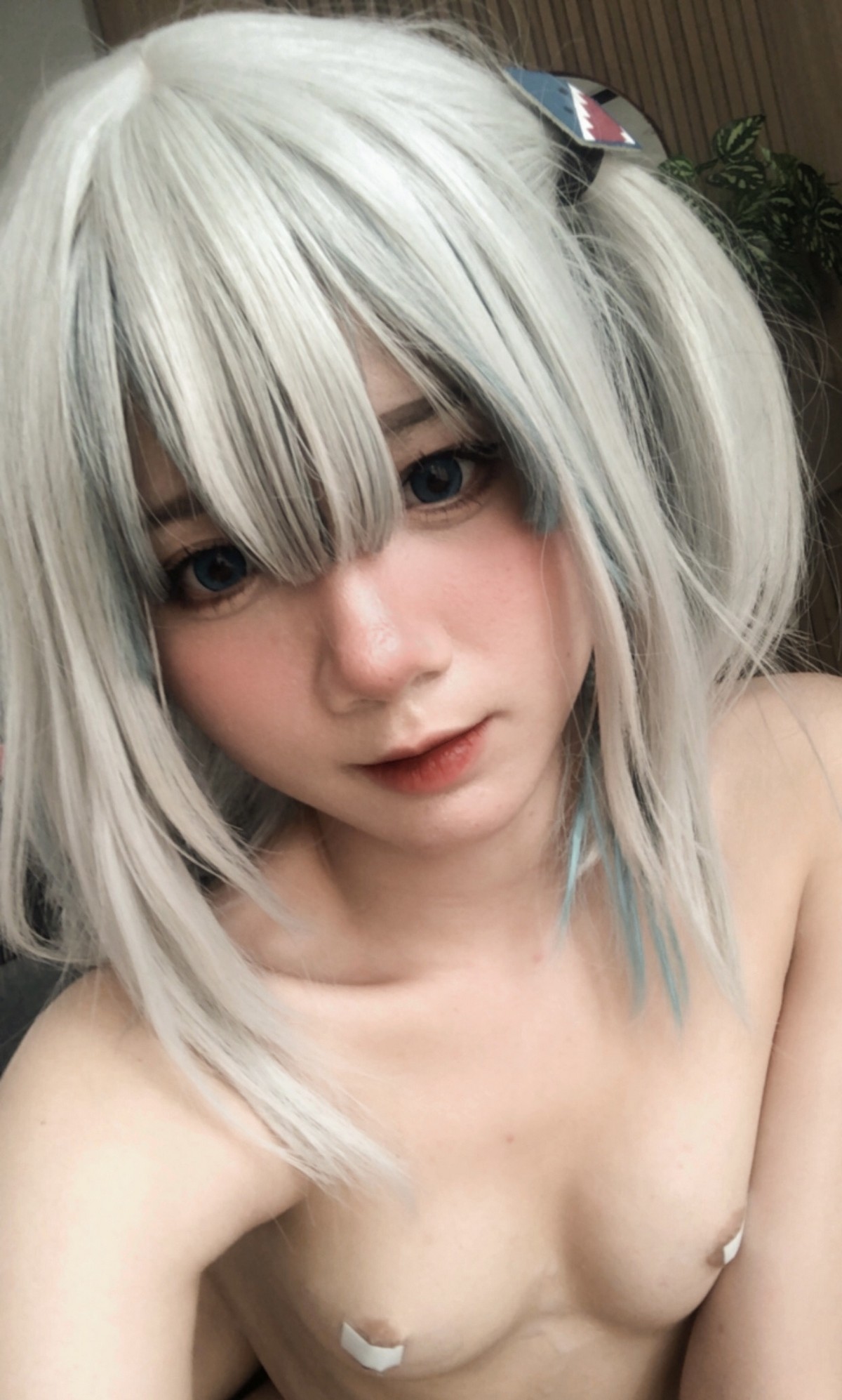 PoppaChan Gawr Gura Cosplay HD Set – 47 Photos 220MB插图5