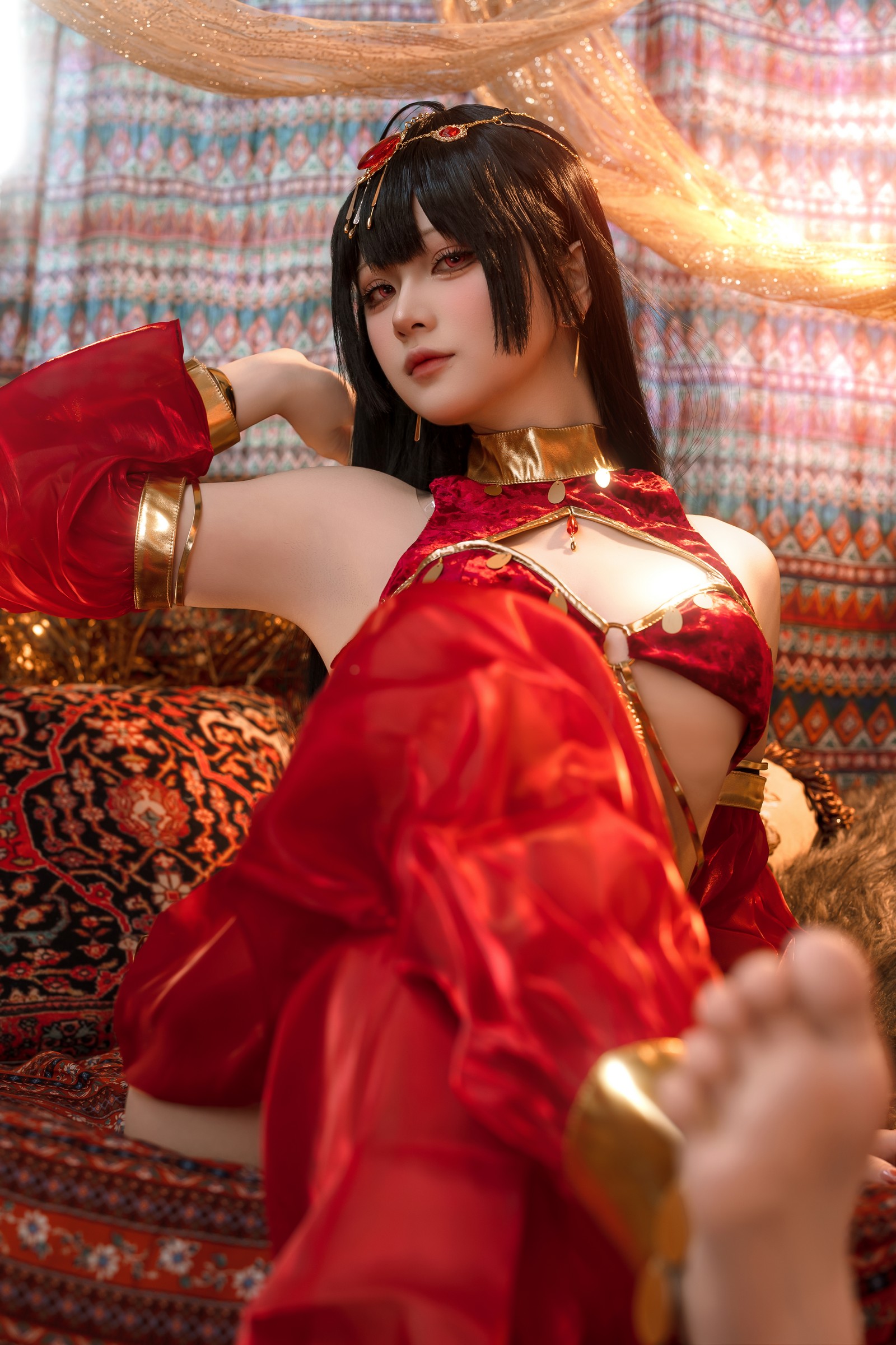 屿鱼 Yuyu 大凤 舞娘 新年特典 Cosplay 写真集（50P｜449MB）插图3