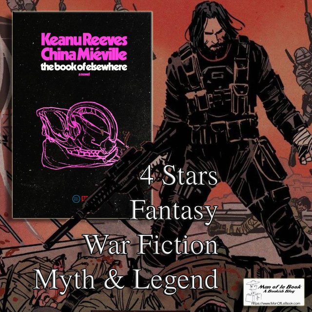 Book Review: The Book of Elsewhere by China Miéville and Keanu Reeves