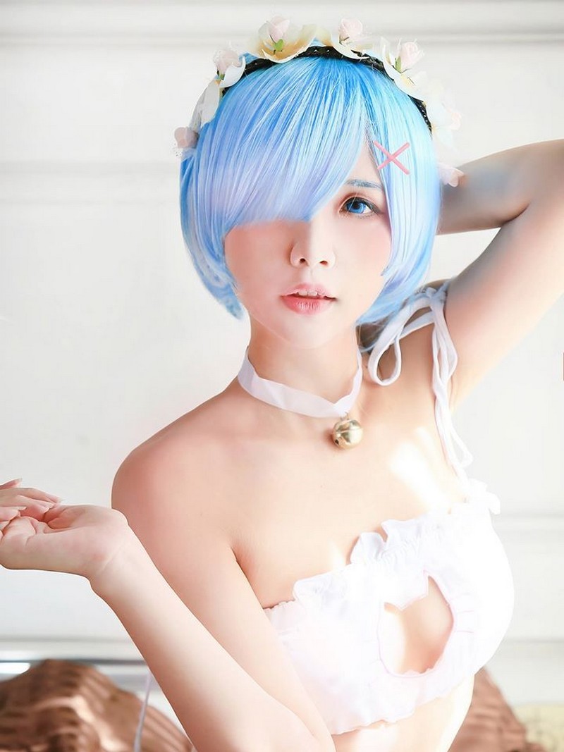 Hana Bunny 蕾姆 Cosplay写真｜Re Zero Rem 高清图片合集[15P-12.2M]插图1