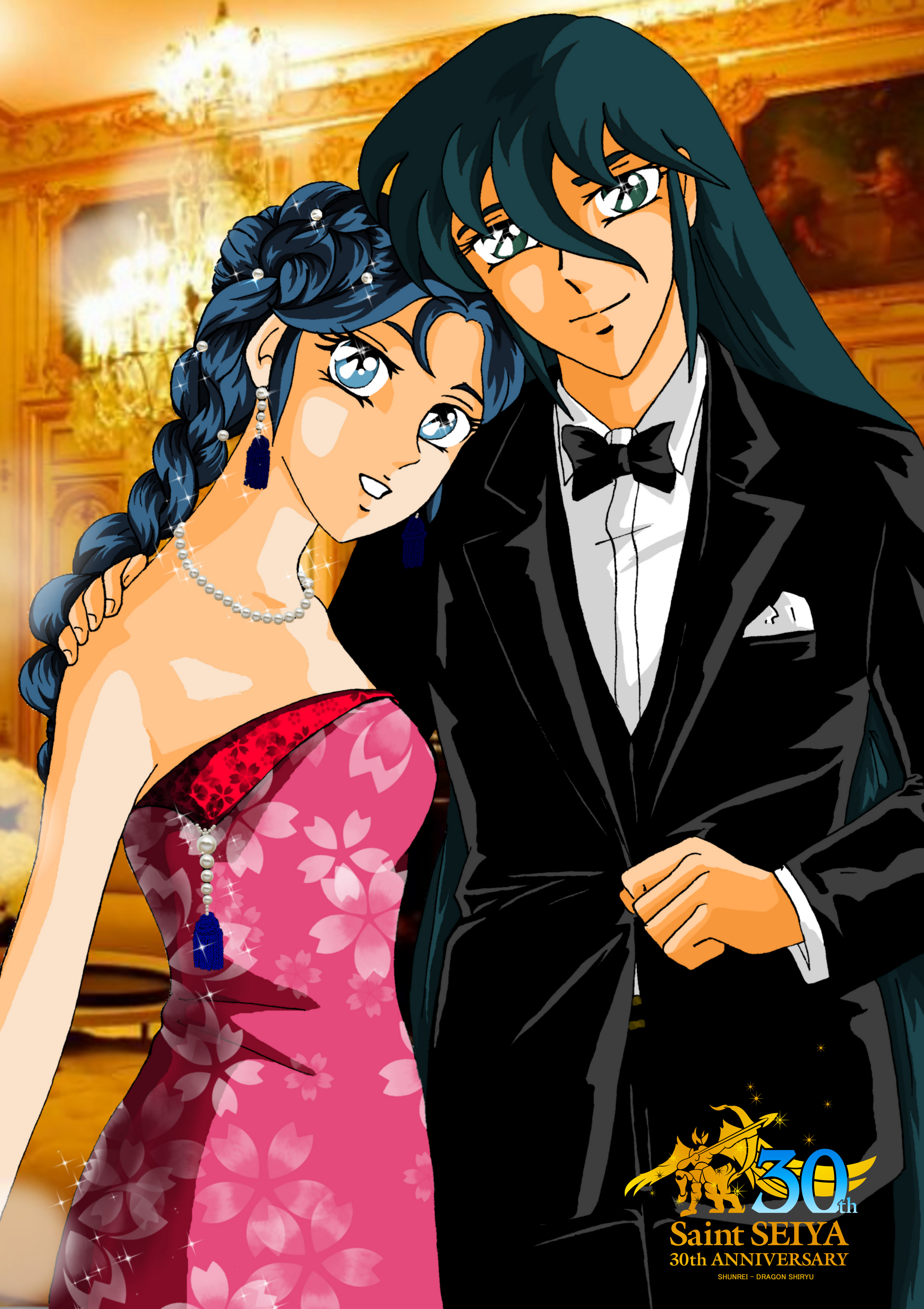 saint seiya 30th anniversary shiryu and shunrei — Postimages