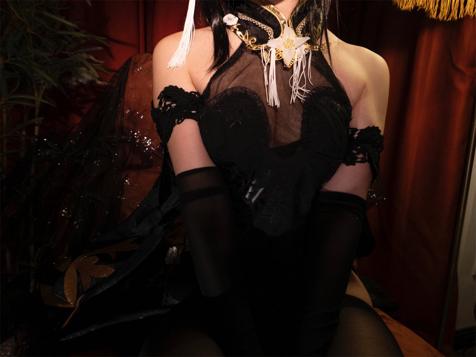 刺青Poi 镇海 Cosplay 写真｜碧蓝航线 镇海 角色图集【36P + 3V｜387MB】插图4