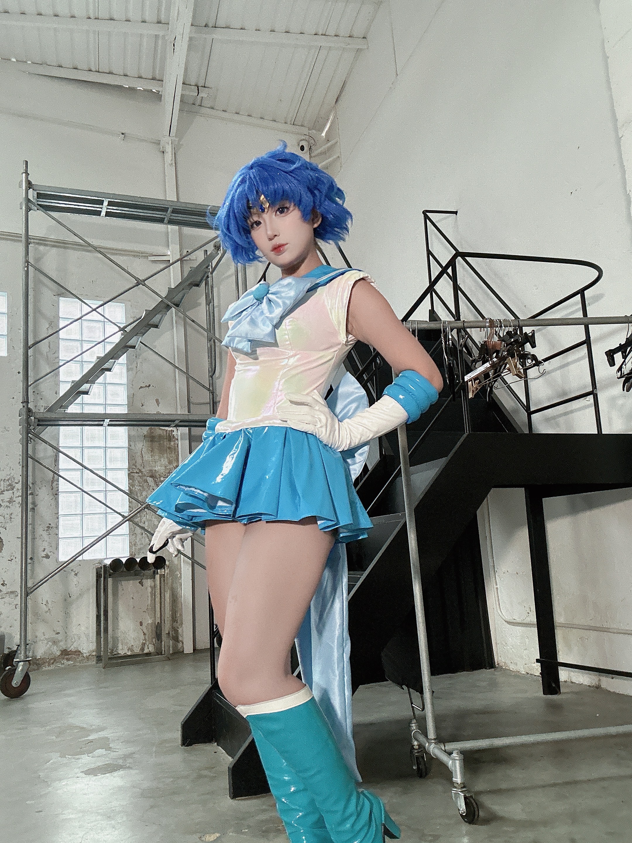 Puy Puy – Sailor Mercury 水手水星 Cosplay 写真（288P+10V-2.26GB）美少女战士插图6