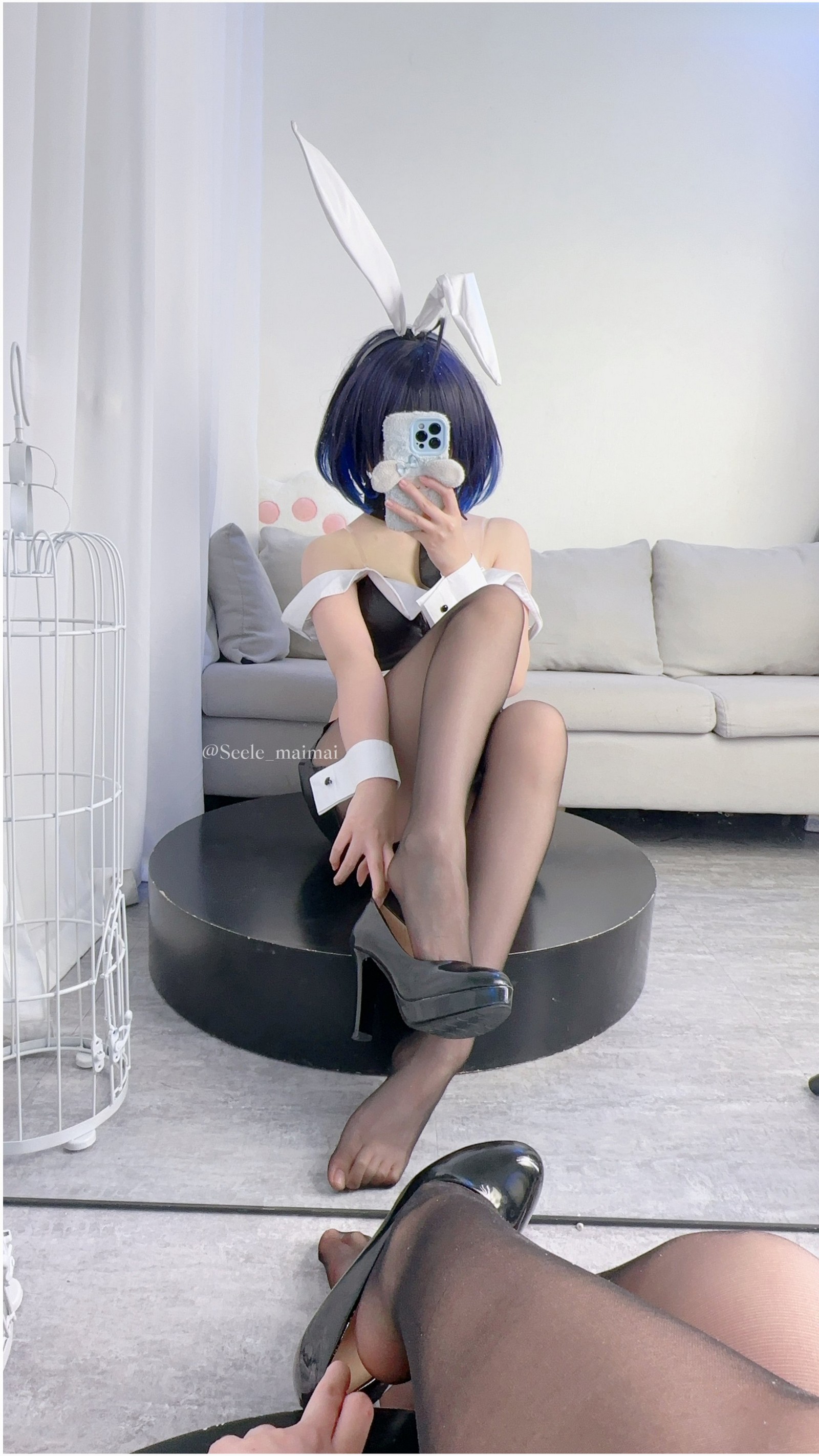 Seele麦麦兔女郎希儿 Cosplay 写真集｜崩坏3高质量高清图包（83P-147.3M）插图7