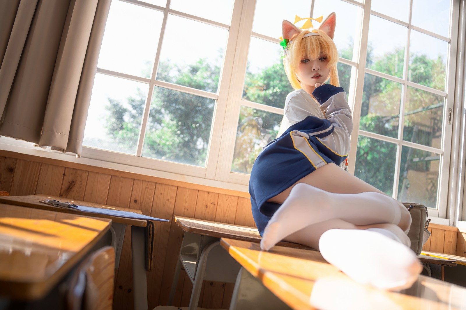 纸悦Etsu_ko《玛丽体操服》运动系写真图集｜元气少女主题[64P-356.8M]插图9