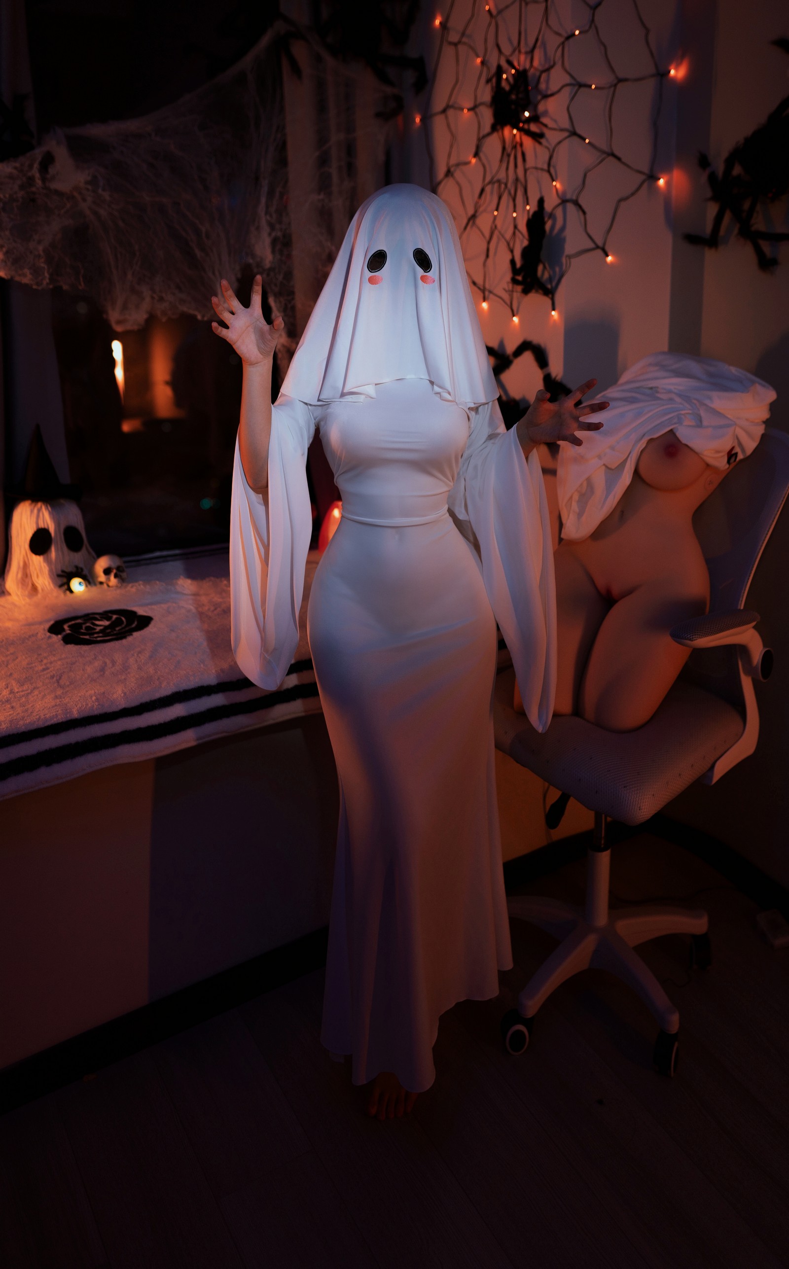 Bangni邦尼 – 幽灵娘 Cosplay 高清写真集（88P-8V-1.29GB）暗黑幻想风插图4