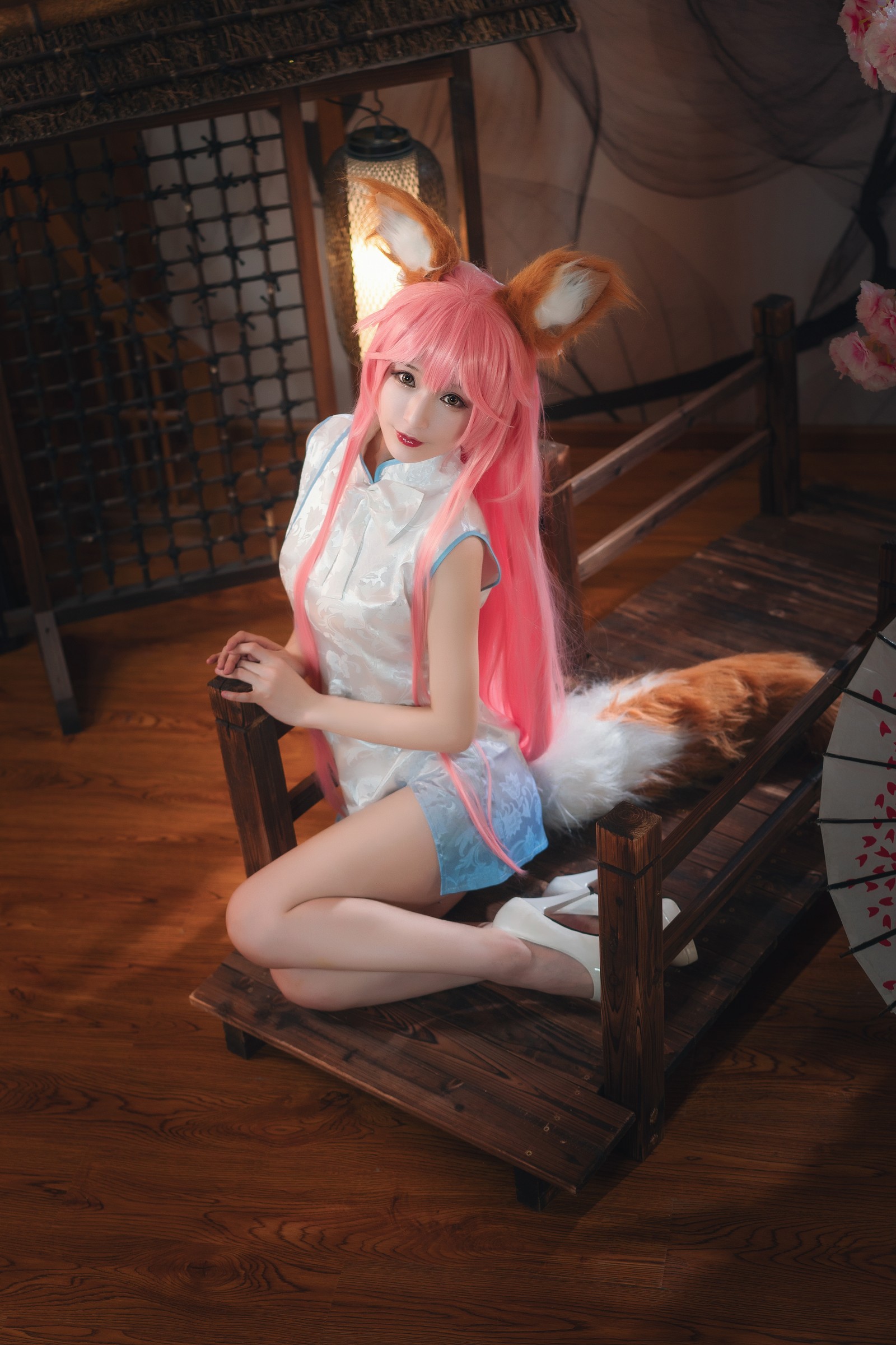 w百合欧皇子w 小玉旗袍写真集 – 中式旗袍COS 高清美图 [20P-174MB]插图