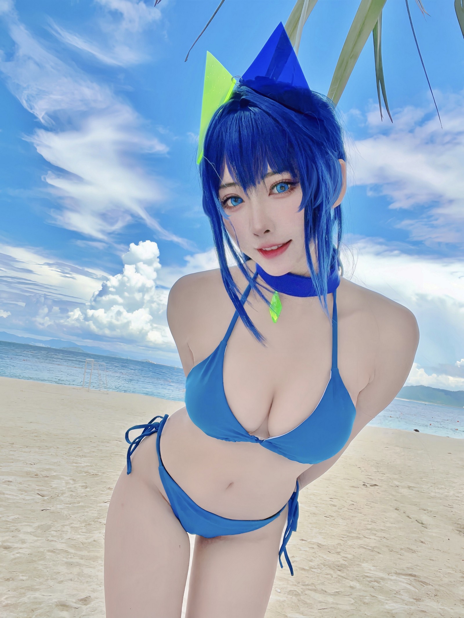 宮本桜 新泽西 泳装 Cosplay 写真｜碧蓝航线夏日主题（18P｜67MB）插图6