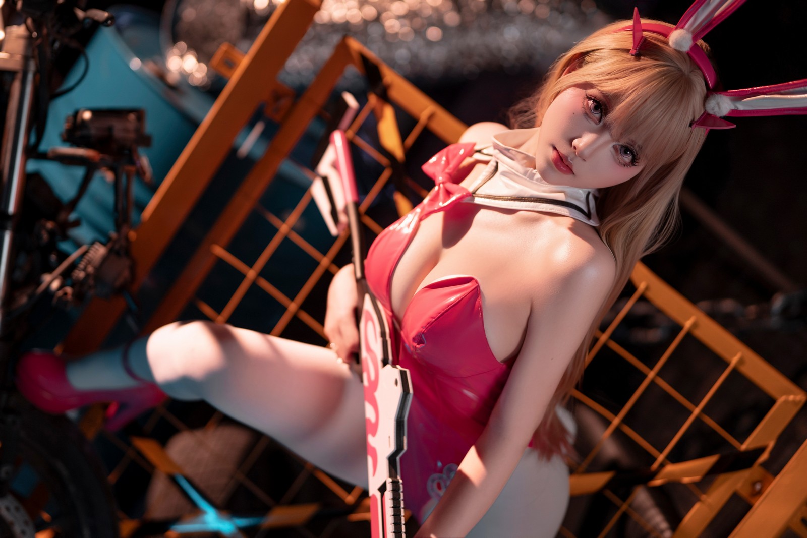 Bangni邦尼 – Nikke 胜利女神 毒蛇 Cosplay 写真集（85P-12V-1.03GB）插图8