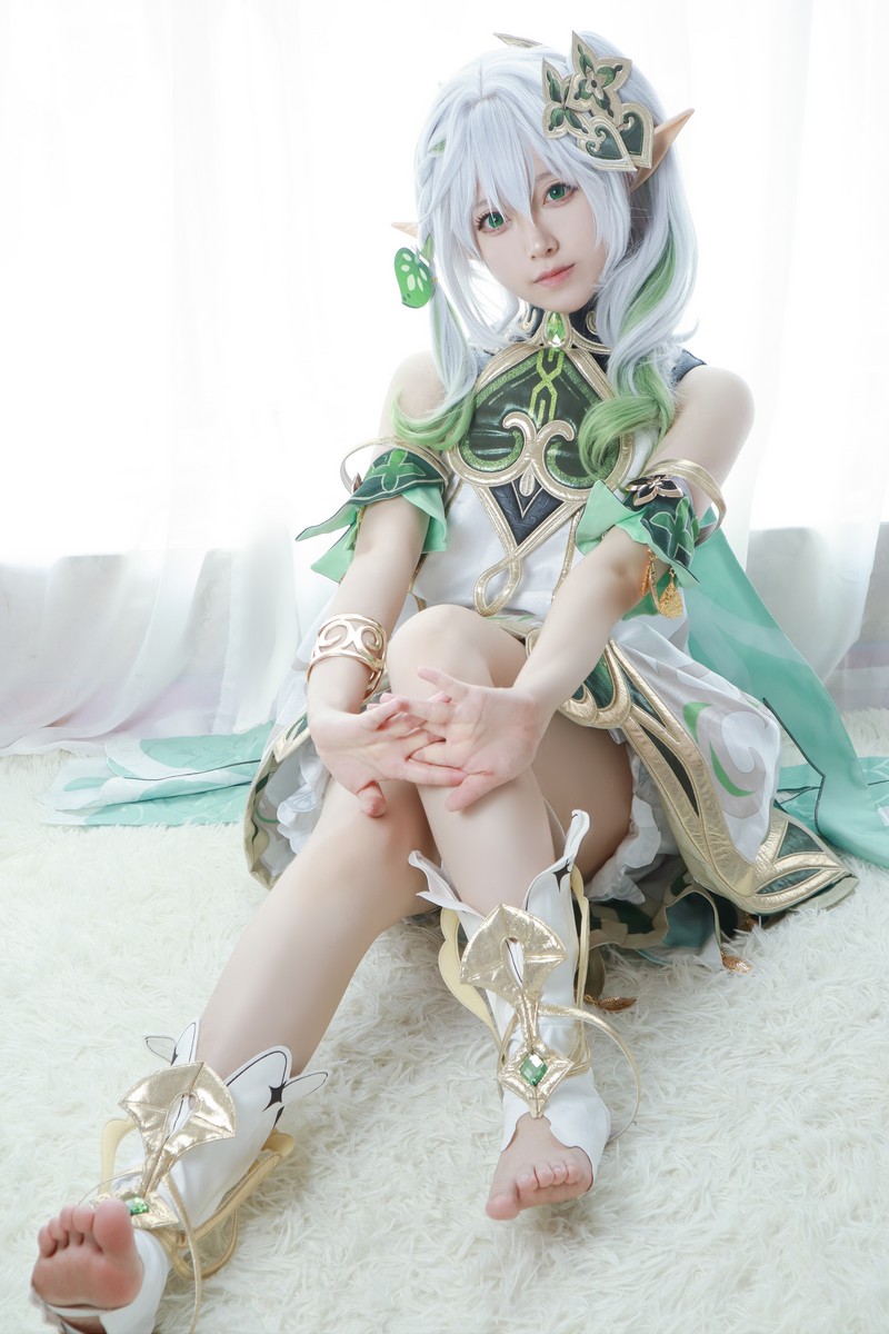 Asagiriai（愛ちゃん）纳西妲 Cosplay写真图集 原神角色高清图集 37P (409MB)插图2