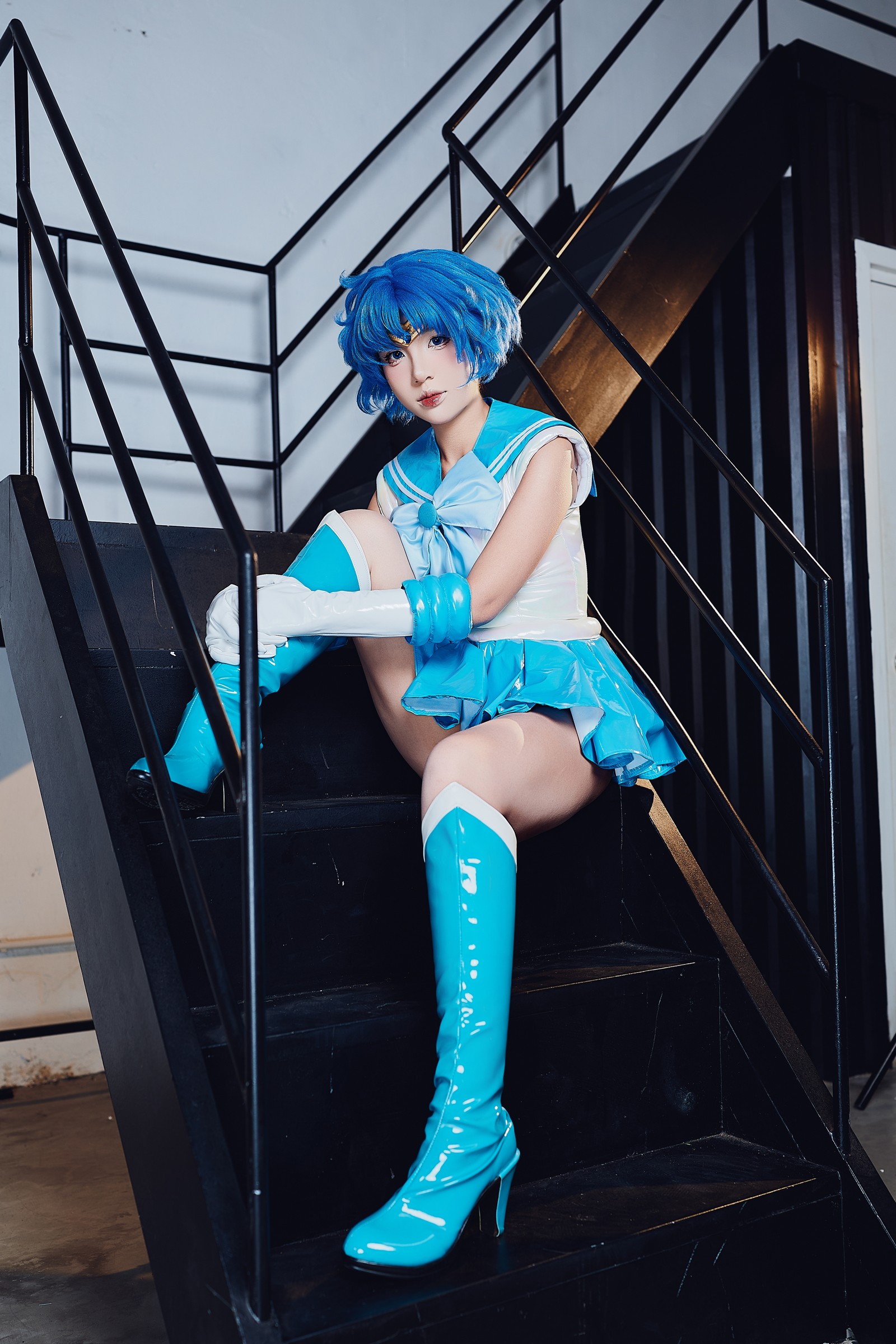 Puy Puy – Sailor Mercury 水手水星 Cosplay 写真（288P+10V-2.26GB）美少女战士插图5