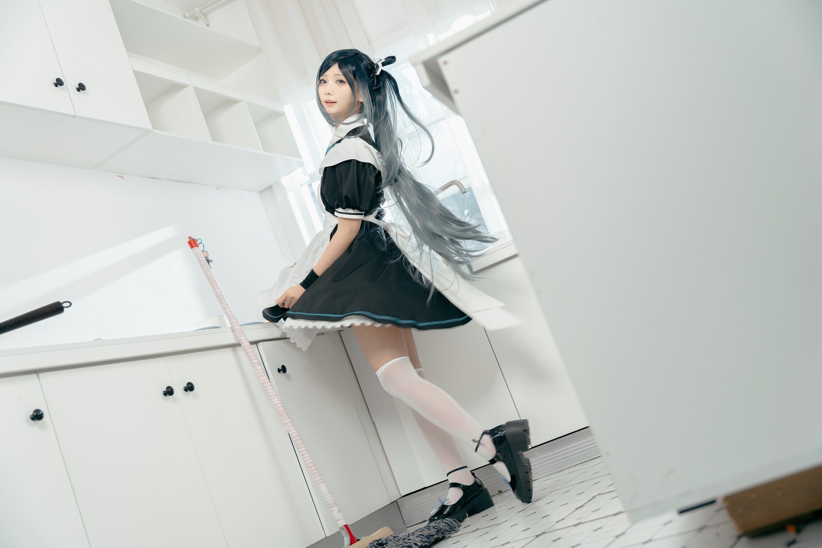 喜欢爱理吗COS写真：碧蓝航线独角兽婚纱高清套图（31P-172.5M）插图1