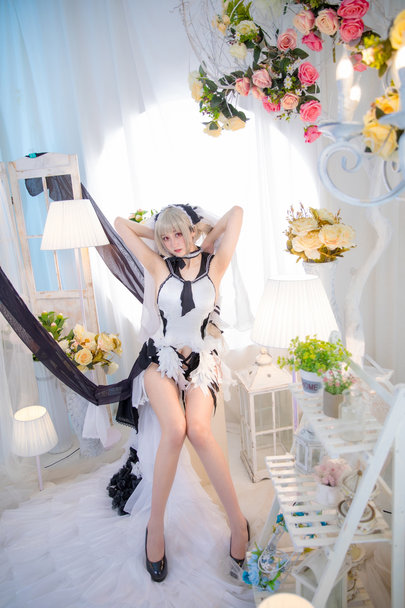 冬马路纱 碧蓝航线 可畏 Cosplay 写真｜人气舰娘 高清图集（15P｜166MB）插图5