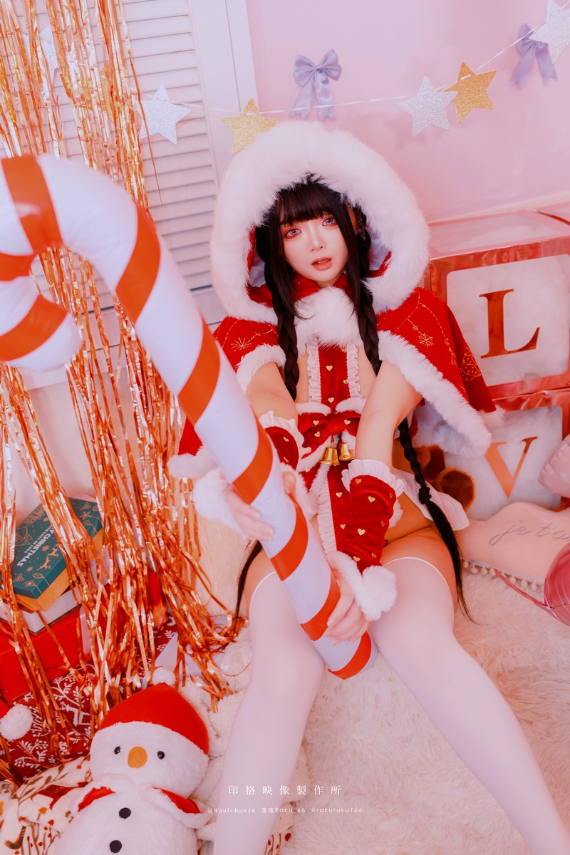 落落Raku Santa Tell Me 圣诞主题写真 35P插图1