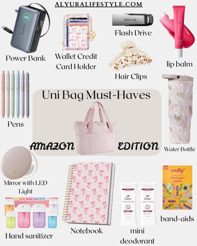 Uni Bag Must-Haves ✨
