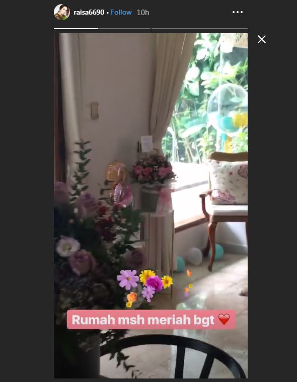 Insta Story Raisa