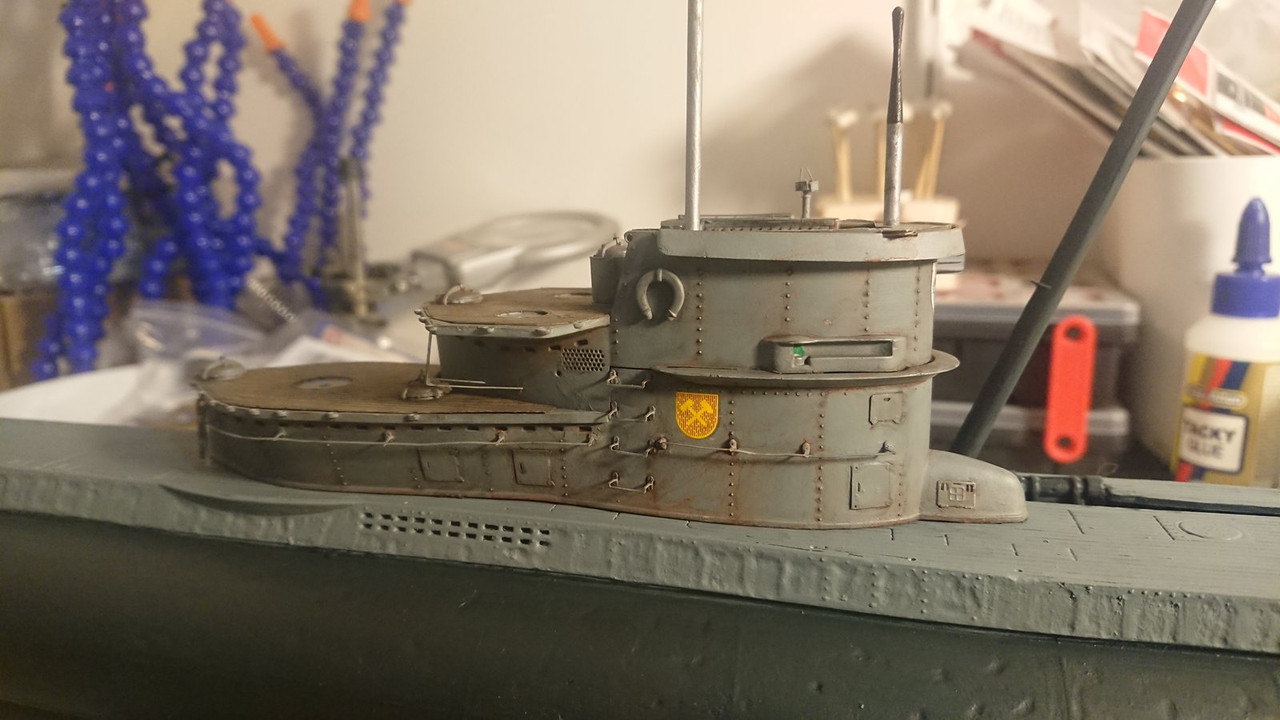 U-boot type VIIC/41 [Revell 1/72°] de klako DSC-0843