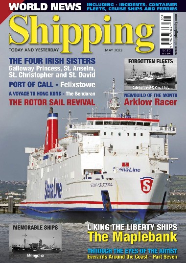 Shipping Today and Yesterday - May / 2023