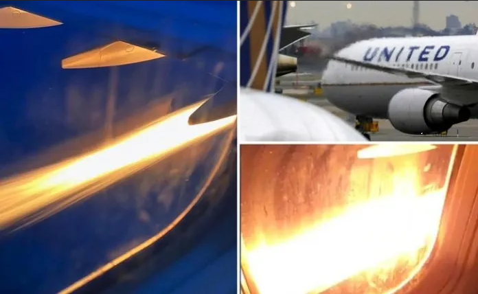 ¡Terror en el aire! Avión Boeing se incendia en pleno vuelo