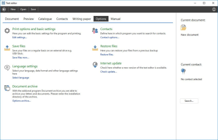 Softwarenetz Text editor 1.28 Multilingual