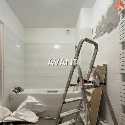 salle de bain avant après