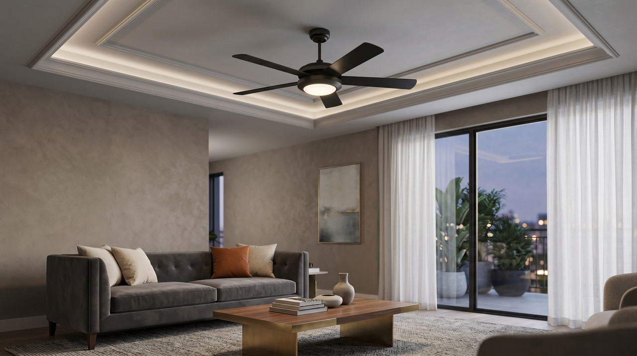 Abanico de techo Westinghouse diseño moderno con aspas reversibles