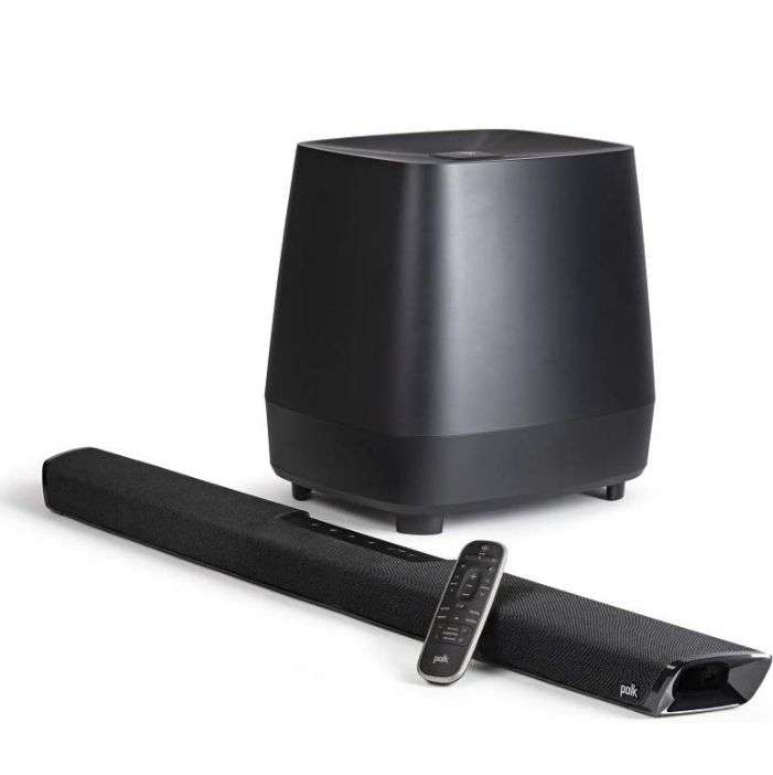 Amazon USA: Polk Audio Barra de sonido MagniFi 2 y subwoofer inalámbrico 
