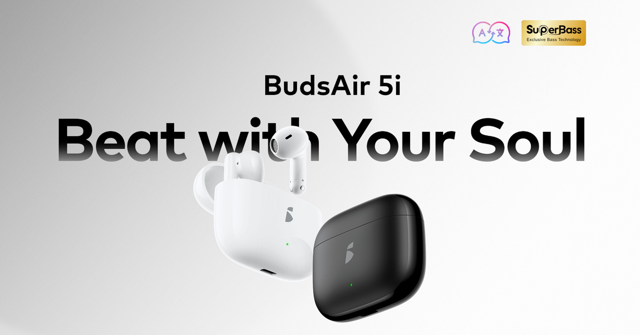 itel BudsAir 5i Wireless Earbuds Modern Design Landscape