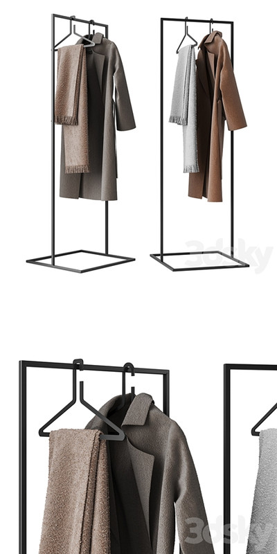 Clothes hanger and coat hanger ominimalism