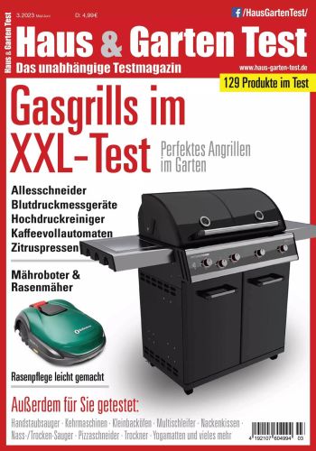 Cover: Haus und Garten Test Verbrauchermagazin No 03 Mai-Juni 2023