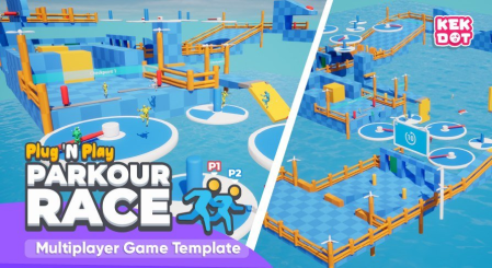 Unreal Engine Marketplace - Parkour Race - Multiplayer Blueprint Game Template - Platformer - By Kekdot (5.1) Unreal Engine Marketplace - Parkour Race - Multiplayer Blueprint Game Template - Platformer - By Kekdot (5.1)