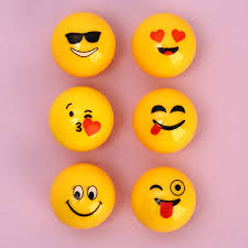 Lip Balm Emoji Round