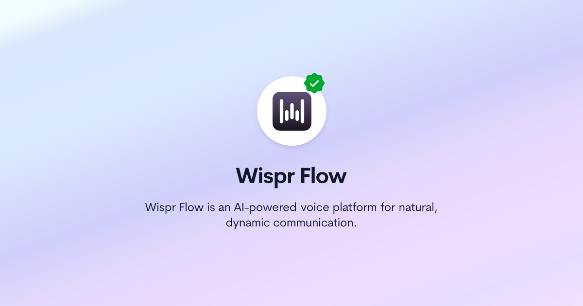 Wispr Flow Pro Logo