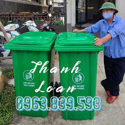 Thùng rác nhựa nắp đậy kín có bánh xe, thùng rác công cộng - lh 0963839593 Ms.Loan Thung-rac-240l-su-dung-tai-nha-hang-1