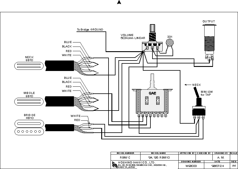 Ibanez W96033 (RBM10)