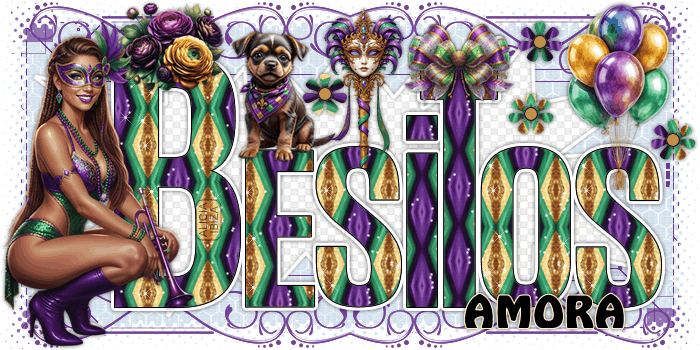 Besos Celebrant Carnaval amora